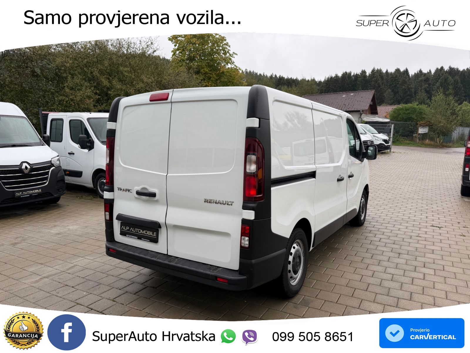 Renault Trafic 2.0 Kastenwagen KLIMA*PDC*2,8t* 110 KS