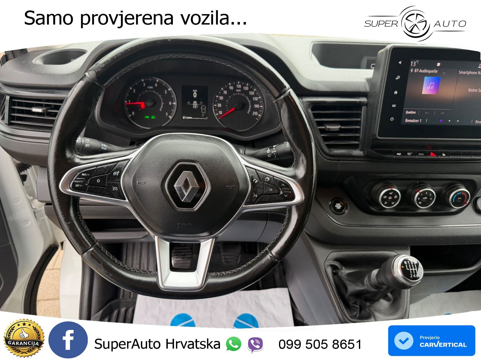 Renault Trafic 2.0 Kastenwagen KLIMA*PDC*2,8t* 110 KS