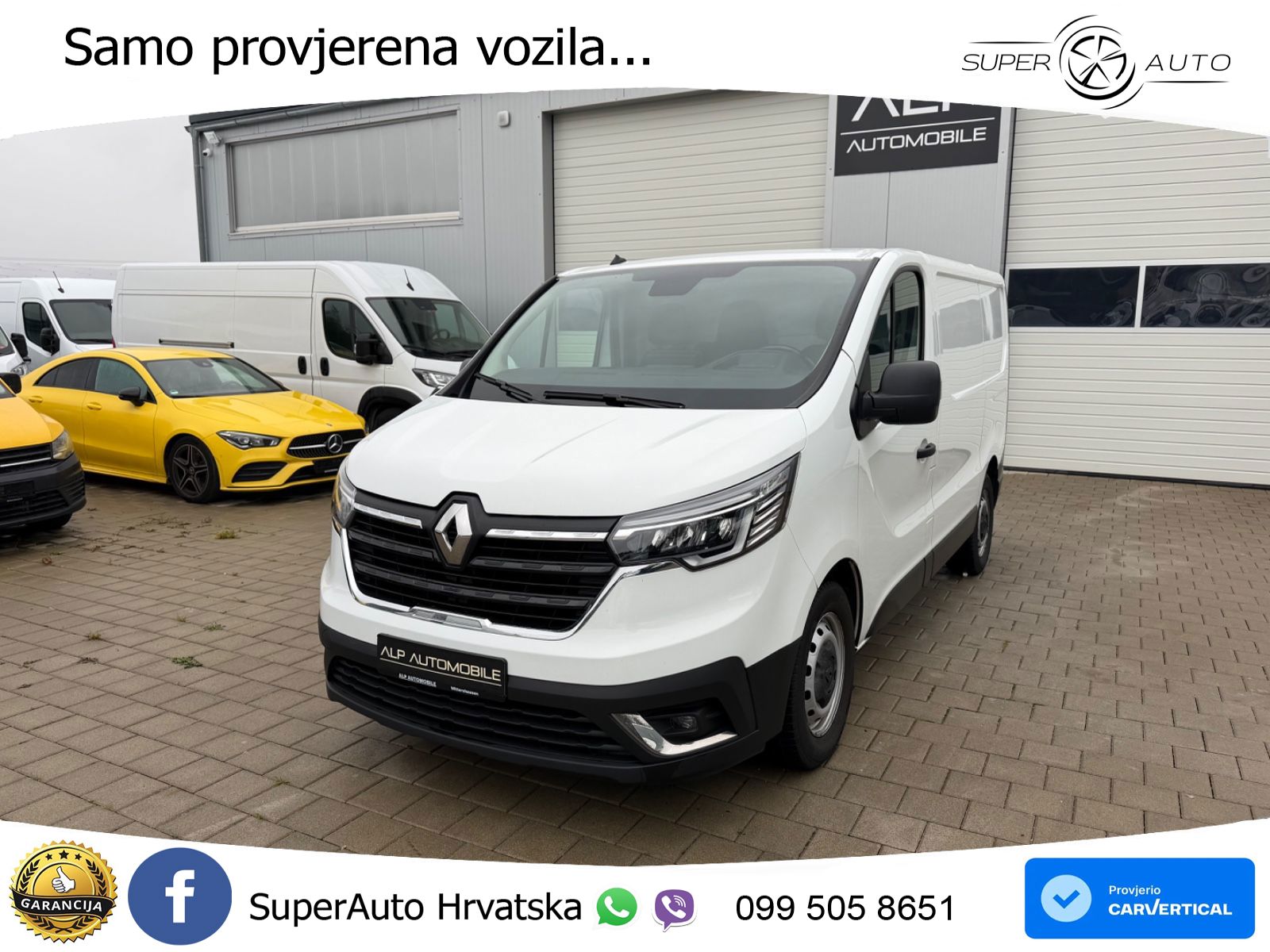 Renault Trafic 2.0 Kastenwagen KLIMA*PDC*2,8t* 110 KS