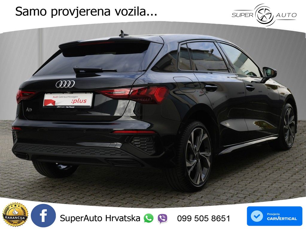 Audi A3 40 TFSIe (204 KS) S tronic S line