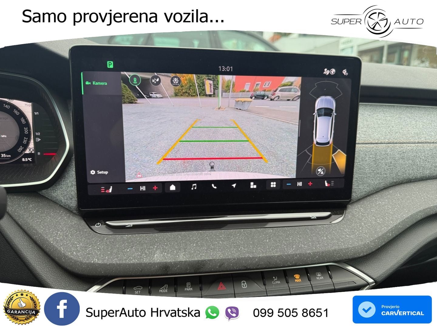 Škoda Octavia Combi 2.0 TDI (150 KS) DSG Selection MATRIX+GR SJED+KAM