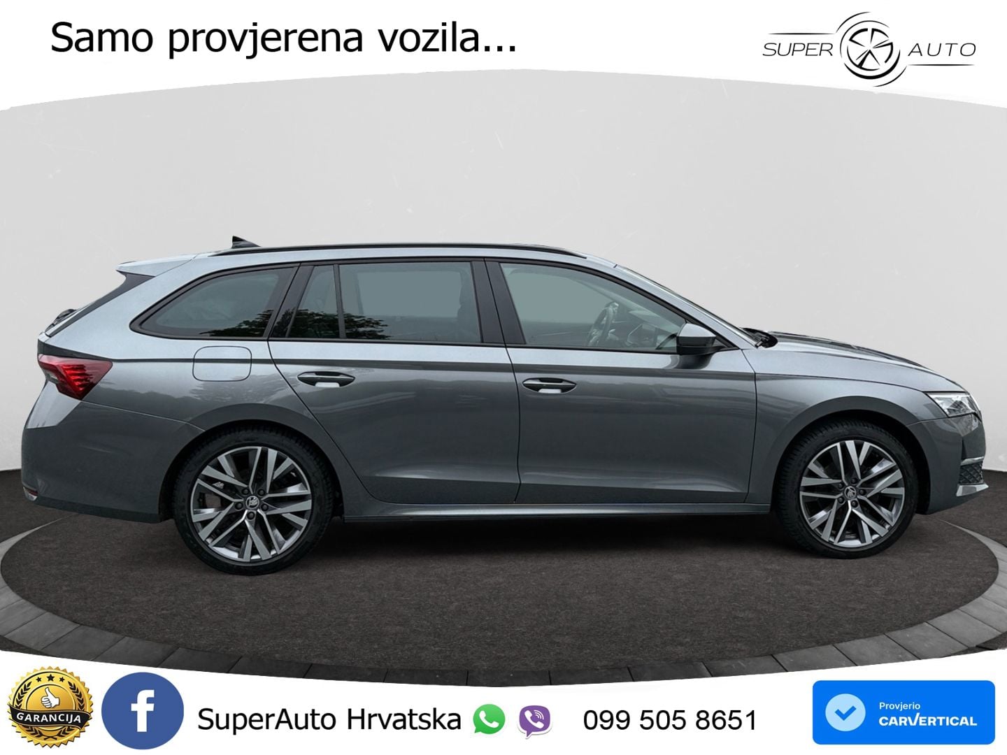 Škoda Octavia Combi 2.0 TDI (150 KS) DSG Selection MATRIX+GR SJED+KAM