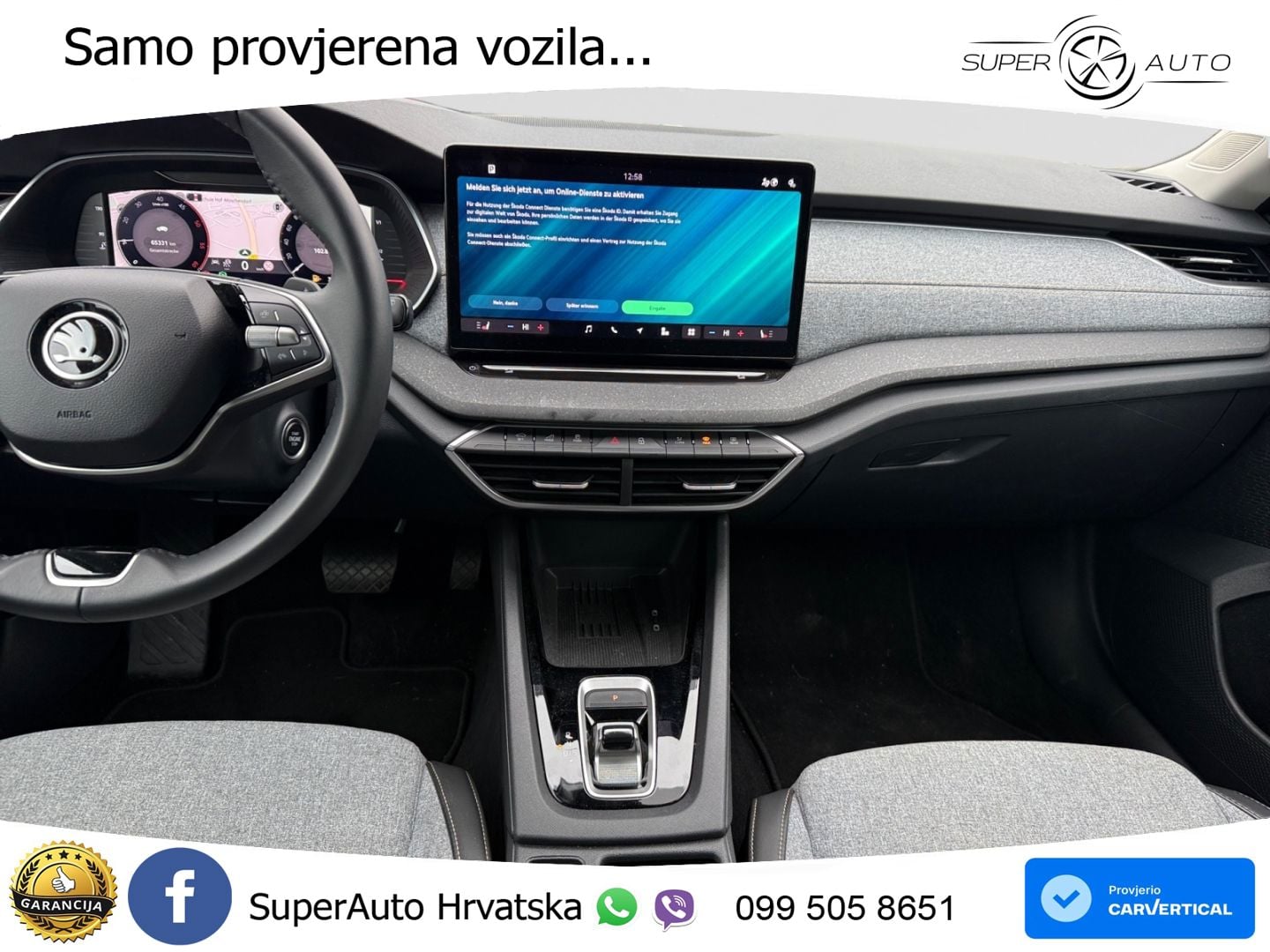 Škoda Octavia Combi 2.0 TDI (150 KS) DSG Selection MATRIX+GR SJED+KAM