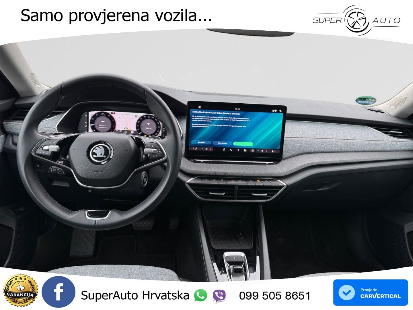 Škoda Octavia Combi 2.0 TDI (150 KS) DSG Selection MATRIX+GR SJED+KAM
