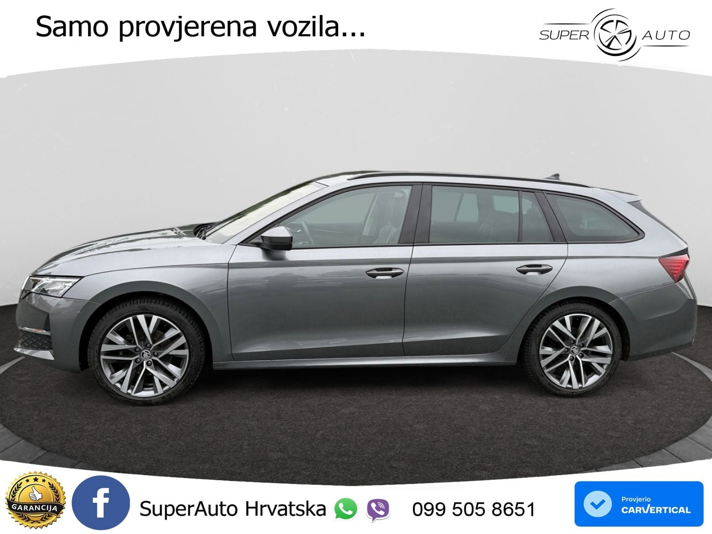 Škoda Octavia Combi 2.0 TDI (150 KS) DSG Selection MATRIX+GR SJED+KAM