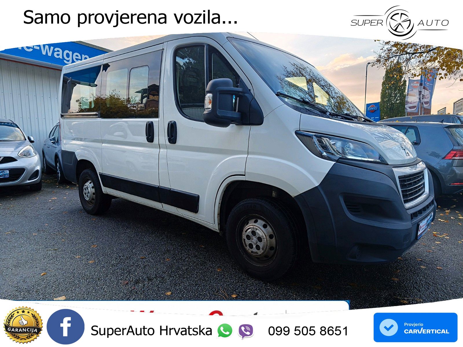 Peugeot Boxer Kombi 330 L1H1 Active Blue-HDi 120 120 KS