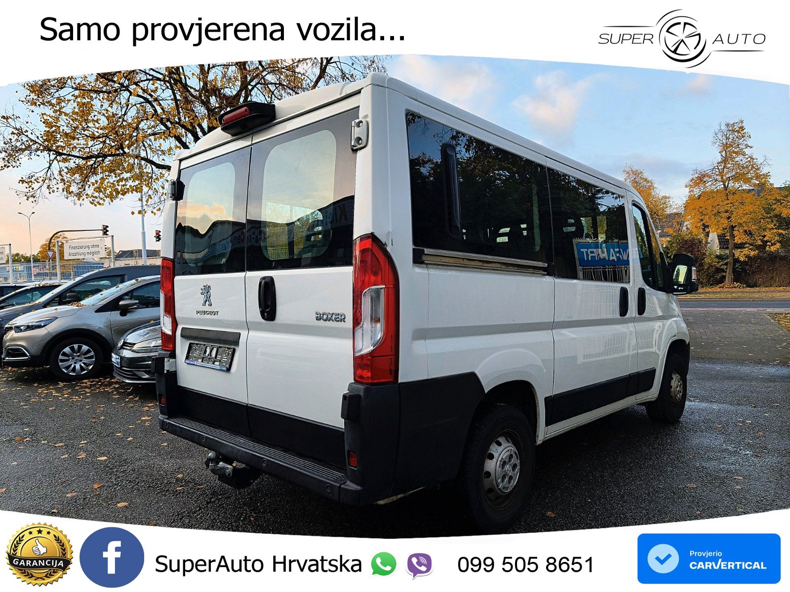 Peugeot Boxer Kombi 330 L1H1 Active Blue-HDi 120 120 KS