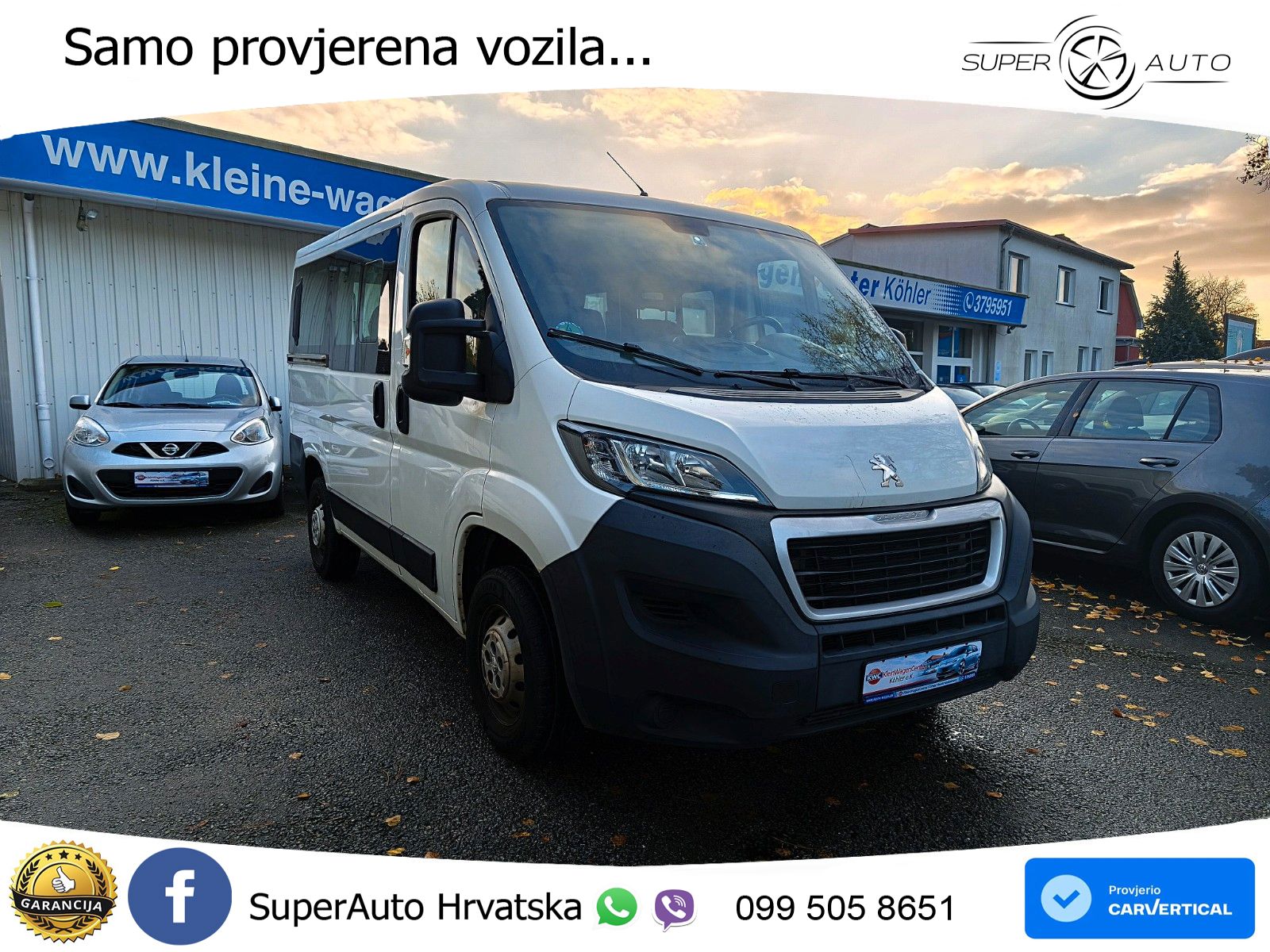 Peugeot Boxer Kombi 330 L1H1 Active Blue-HDi 120 120 KS