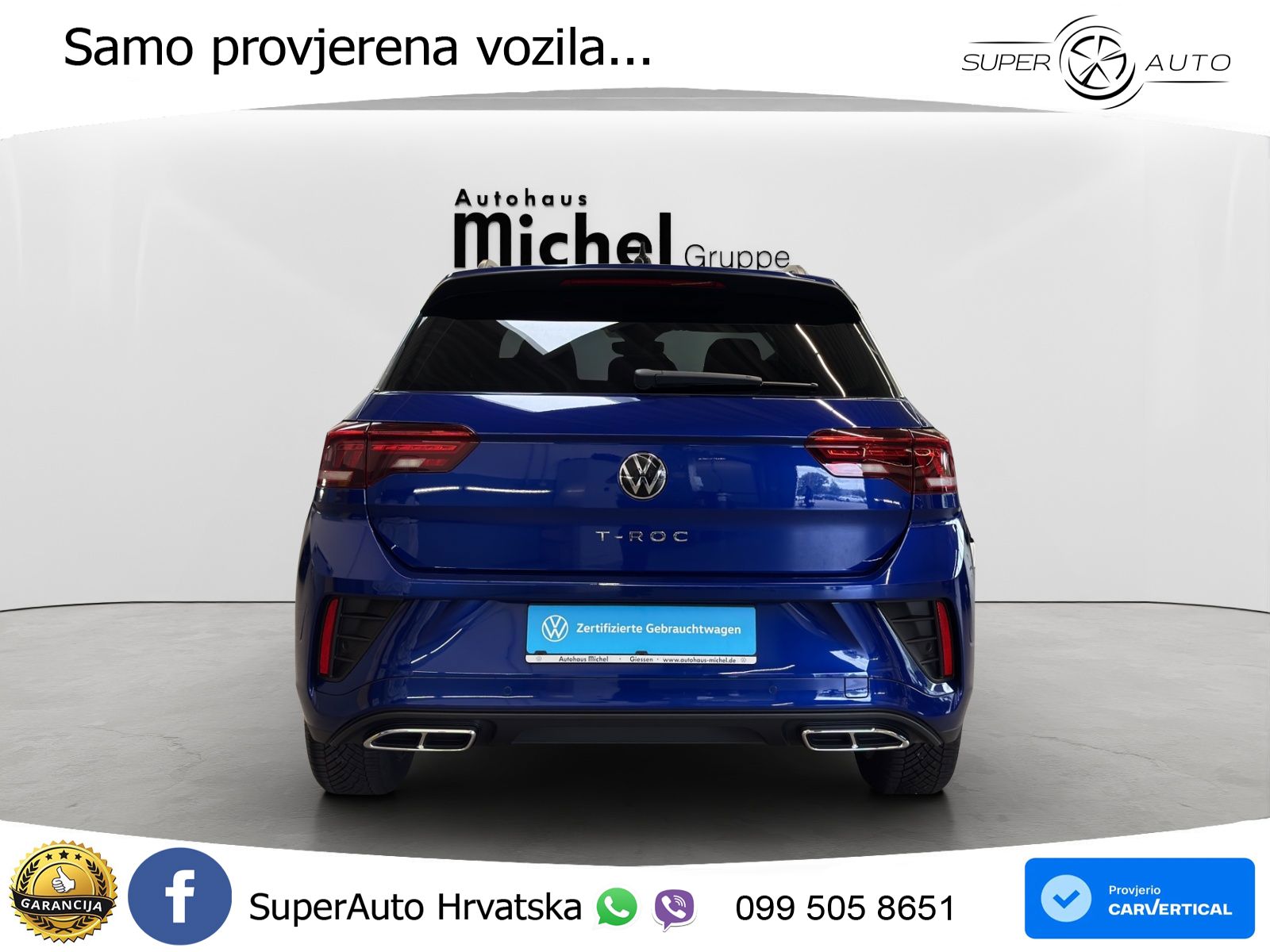 Volkswagen T-Roc 1.5 TSI (150 KS) DSG LED+GR SJED+ACC
