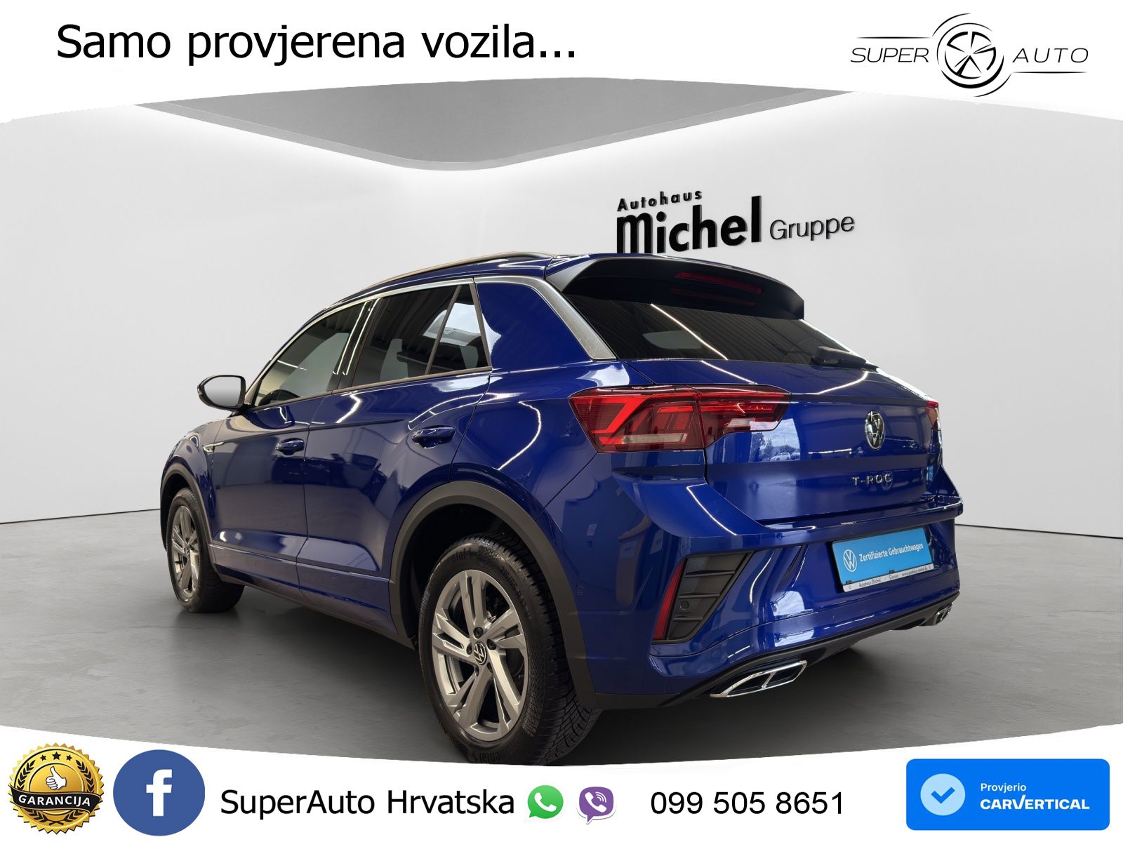 Volkswagen T-Roc 1.5 TSI (150 KS) DSG LED+GR SJED+ACC