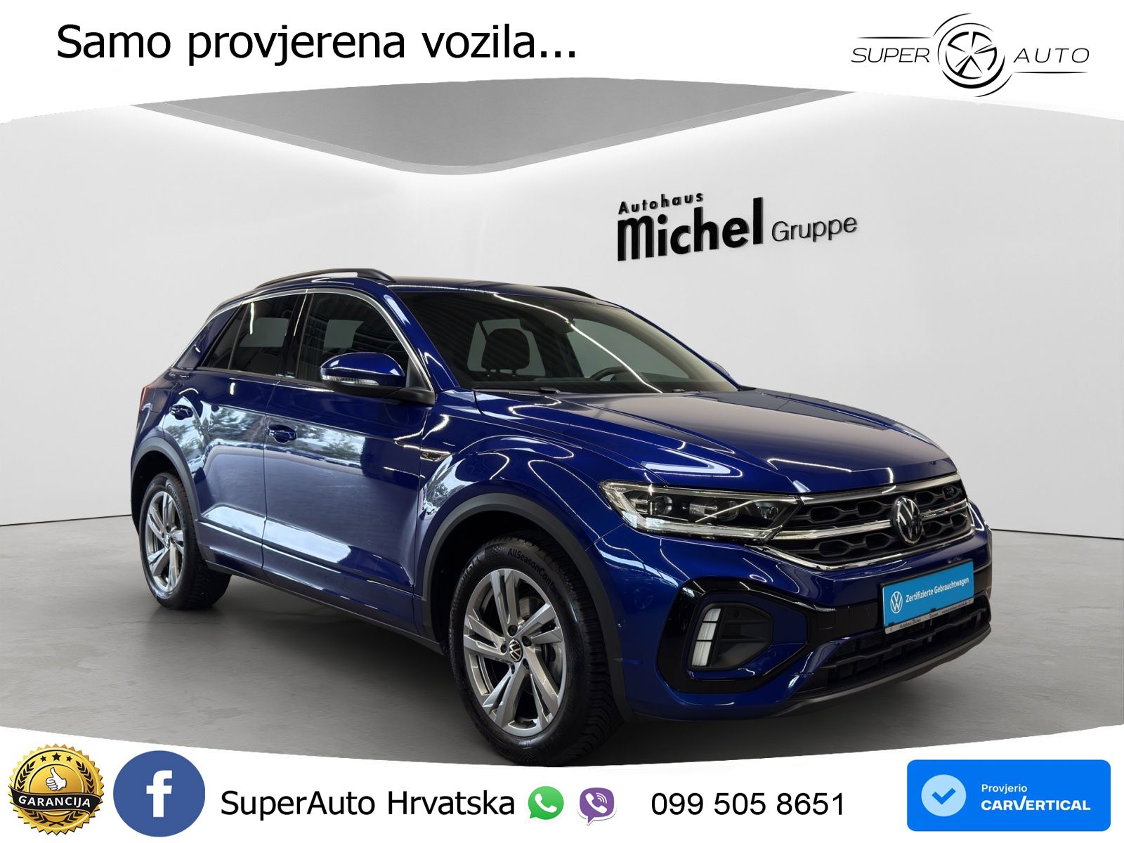 Volkswagen T-Roc 1.5 TSI (150 KS) DSG LED+GR SJED+ACC
