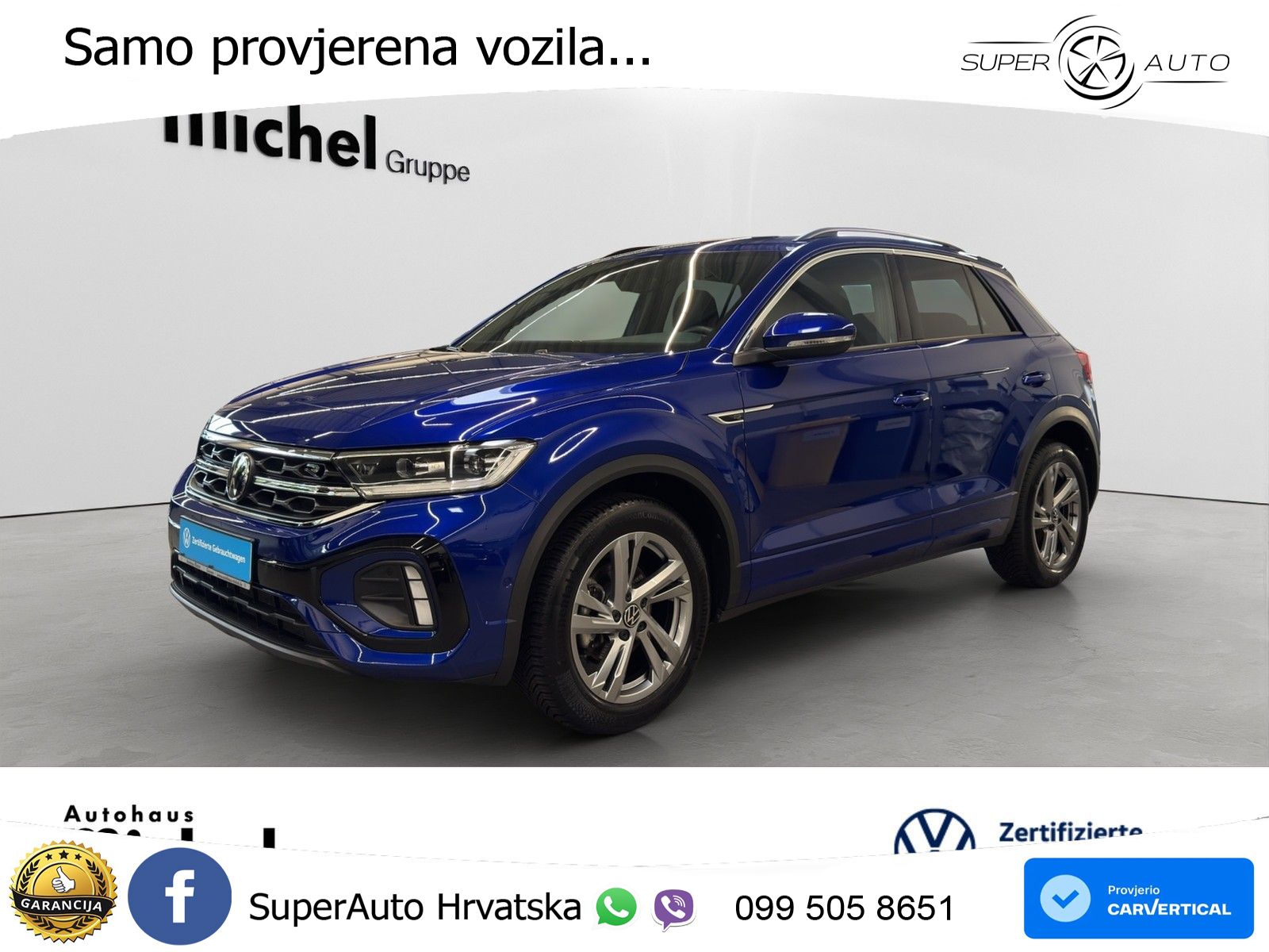 Volkswagen T-Roc 1.5 TSI (150 KS) DSG LED+GR SJED+ACC
