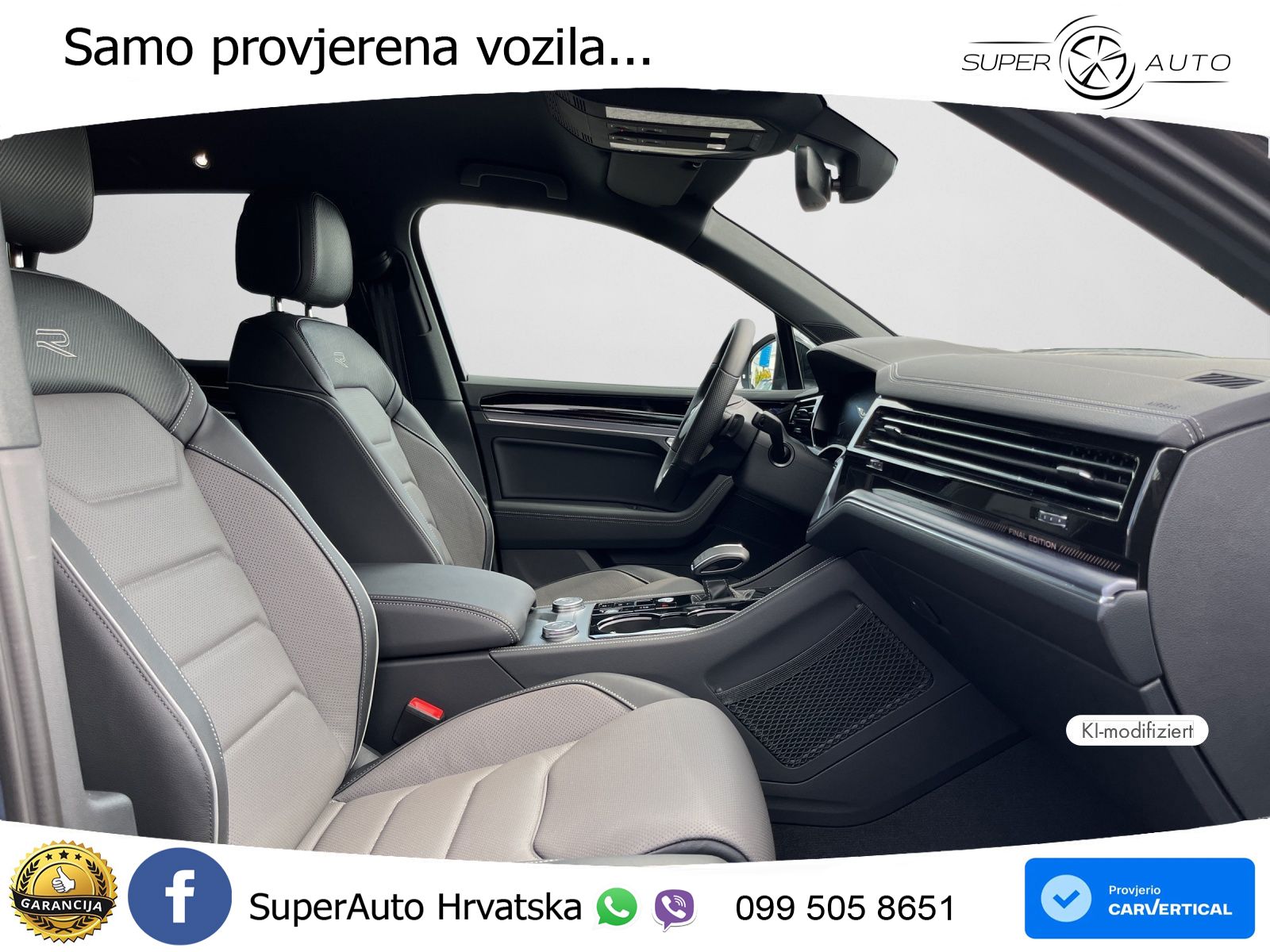 Volkswagen Touareg 3.0 V6 TDI (286 KS) 4MOTION Tiptronic ZRAČNI+ACC+4xGR SJED+KAM
