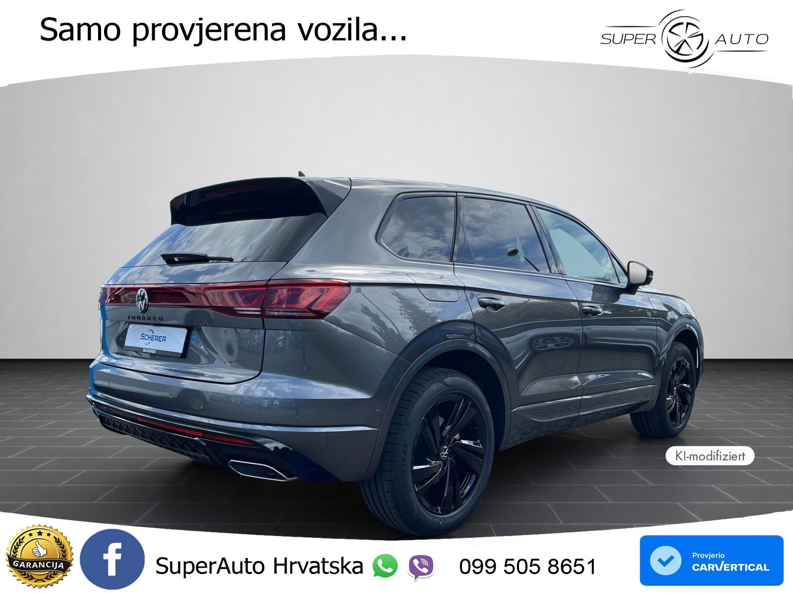 Volkswagen Touareg 3.0 V6 TDI (286 KS) 4MOTION Tiptronic ZRAČNI+ACC+4xGR SJED+KAM