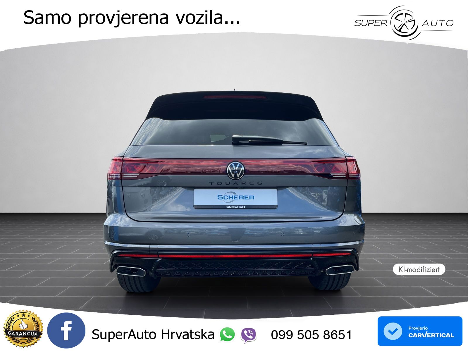 Volkswagen Touareg 3.0 V6 TDI (286 KS) 4MOTION Tiptronic ZRAČNI+ACC+4xGR SJED+KAM