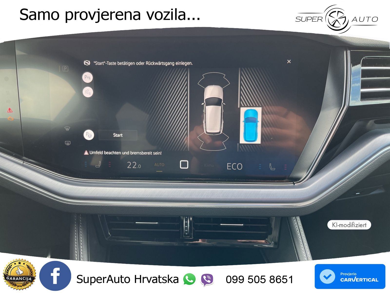 Volkswagen Touareg 3.0 V6 TDI (286 KS) 4MOTION Tiptronic ZRAČNI+ACC+4xGR SJED+KAM