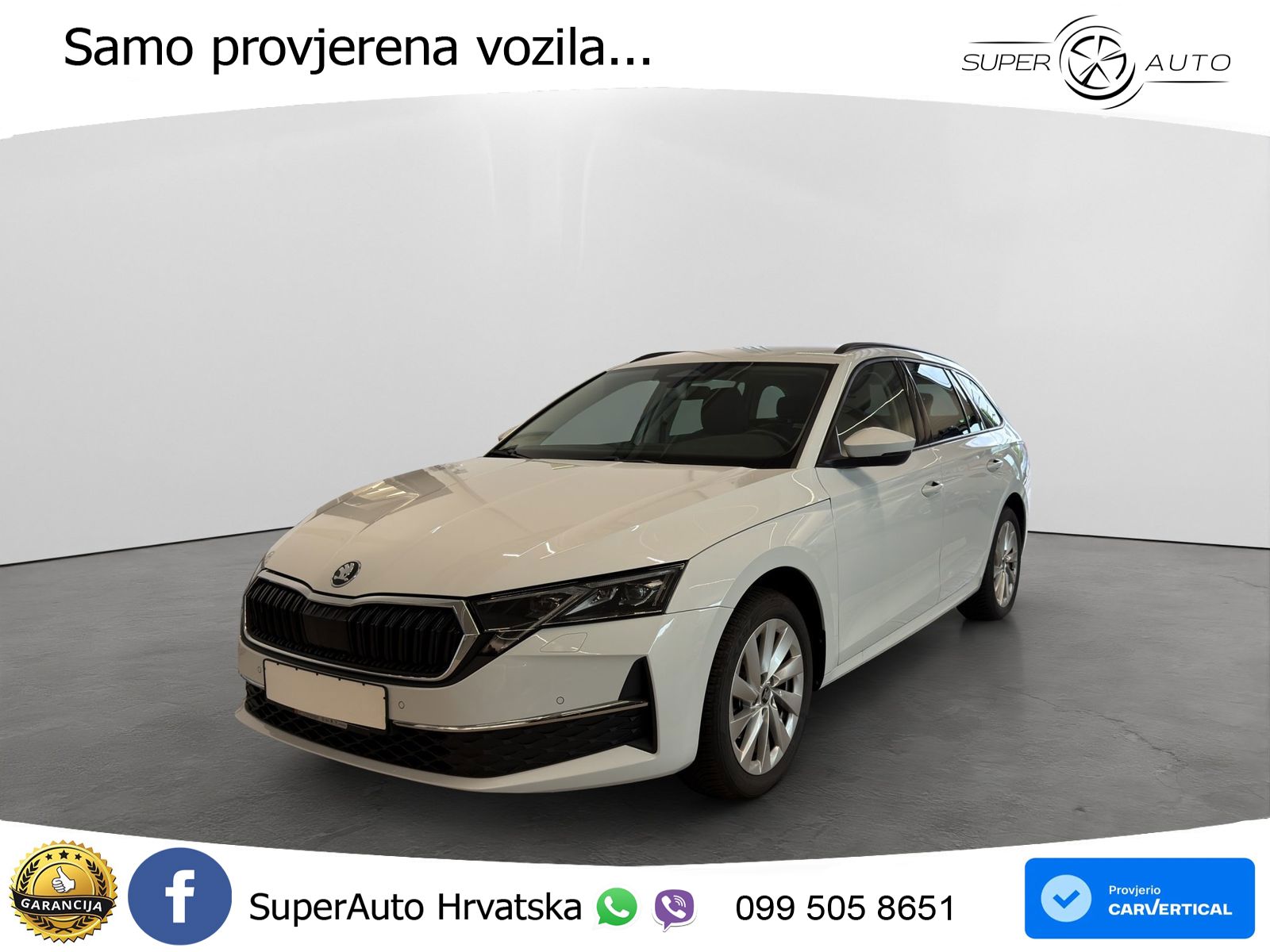 Škoda Octavia Combi 1.5 TSI (150 KS) DSG Selection MATRIX+GR SJED+KAM