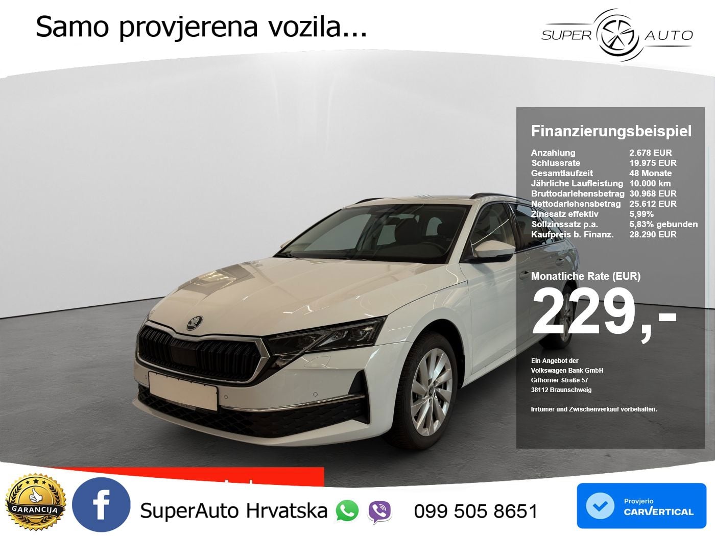 Škoda Octavia Combi 1.5 TSI (150 KS) DSG Selection MATRIX+GR SJED+KAM