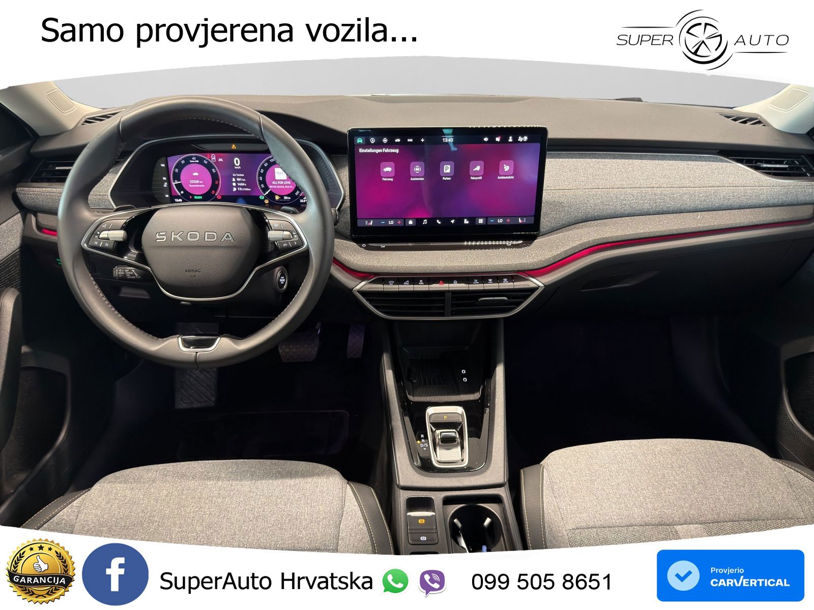 Škoda Octavia Combi 1.5 TSI (150 KS) DSG Selection MATRIX+GR SJED+KAM