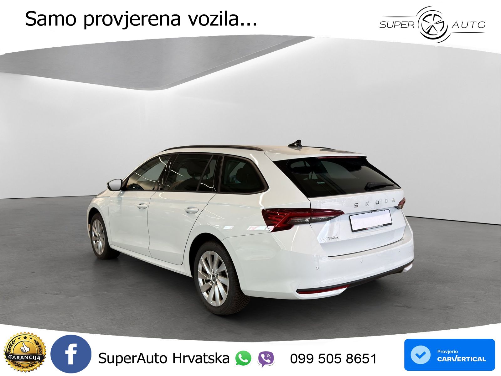 Škoda Octavia Combi 1.5 TSI (150 KS) DSG Selection MATRIX+GR SJED+KAM