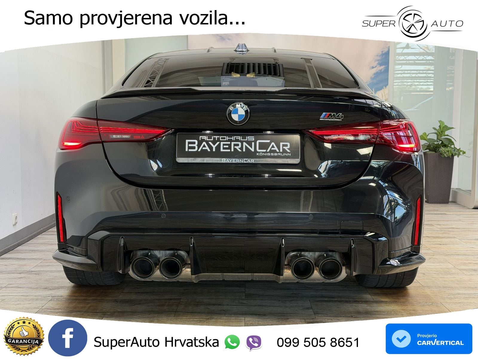BMW M4 Competition 3.0 (530 KS) xDrive Steptronic LED+GR SJED+ACC