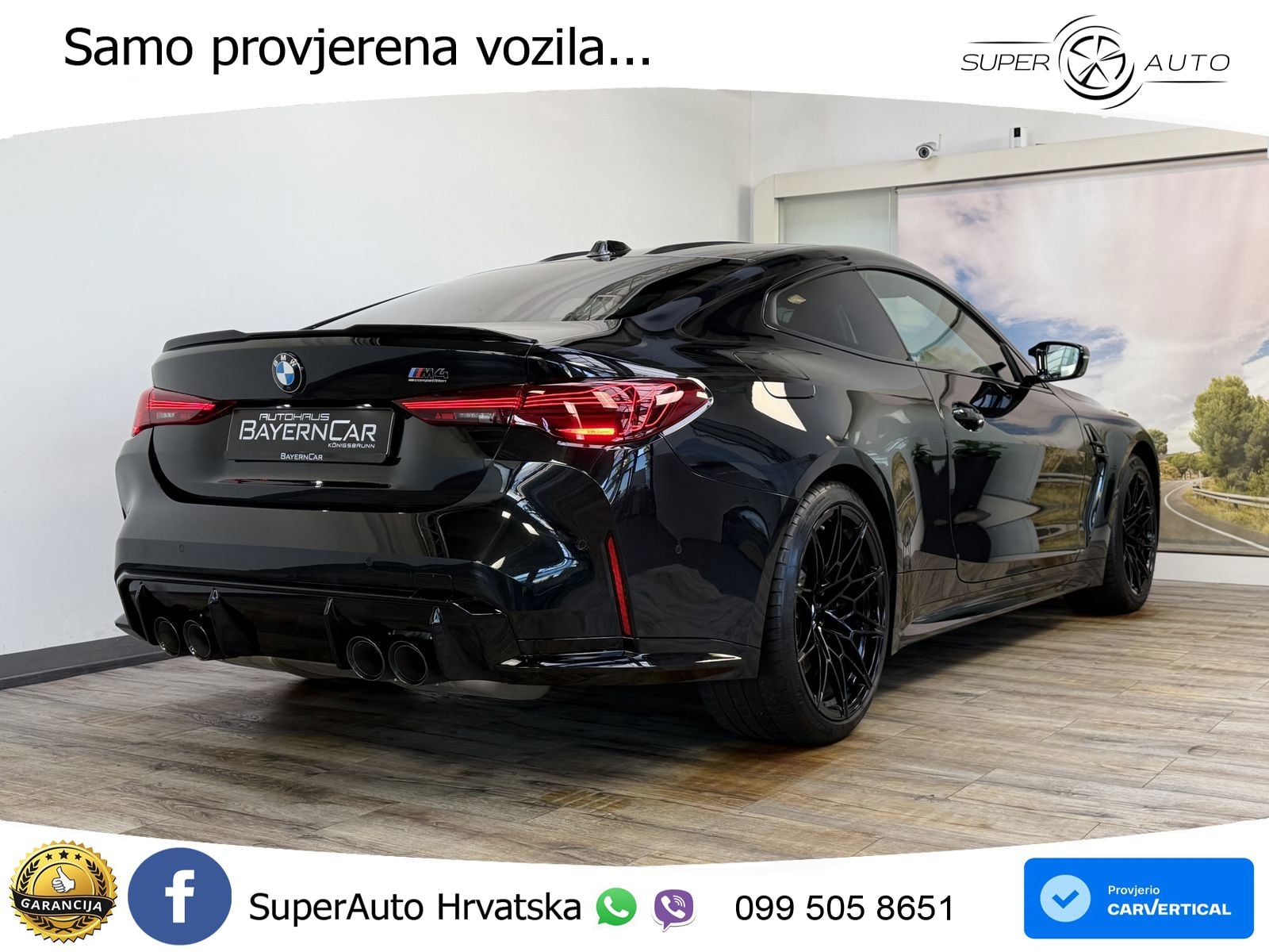 BMW M4 Competition 3.0 (530 KS) xDrive Steptronic LED+GR SJED+ACC
