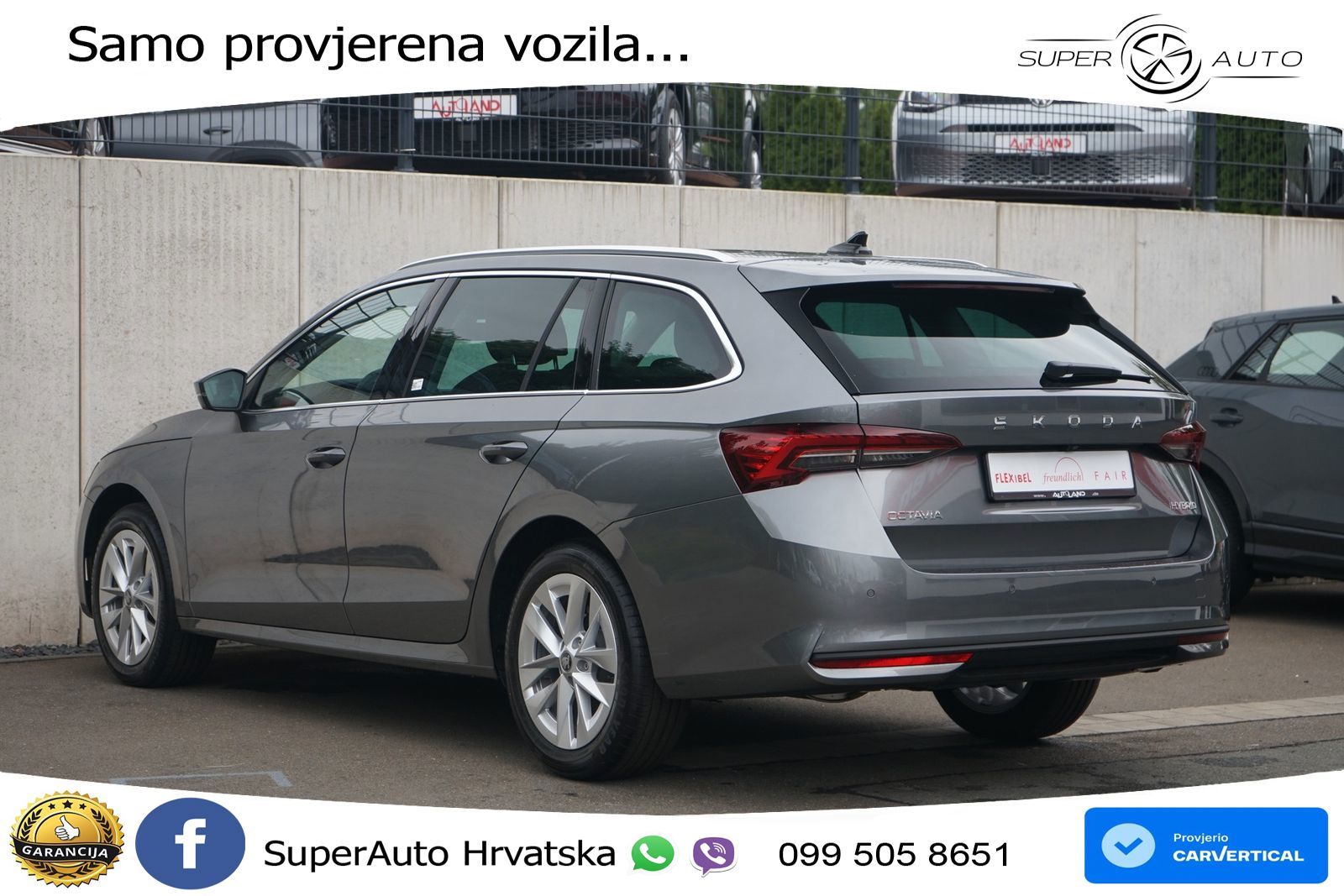 Škoda Octavia Combi 1.5 TSI (150 KS) DSG LED+GR SJED+ACC