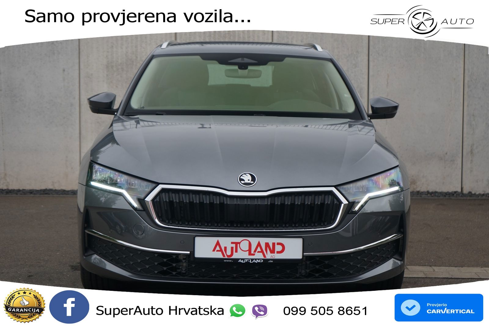 Škoda Octavia Combi 1.5 TSI (150 KS) DSG LED+GR SJED+ACC