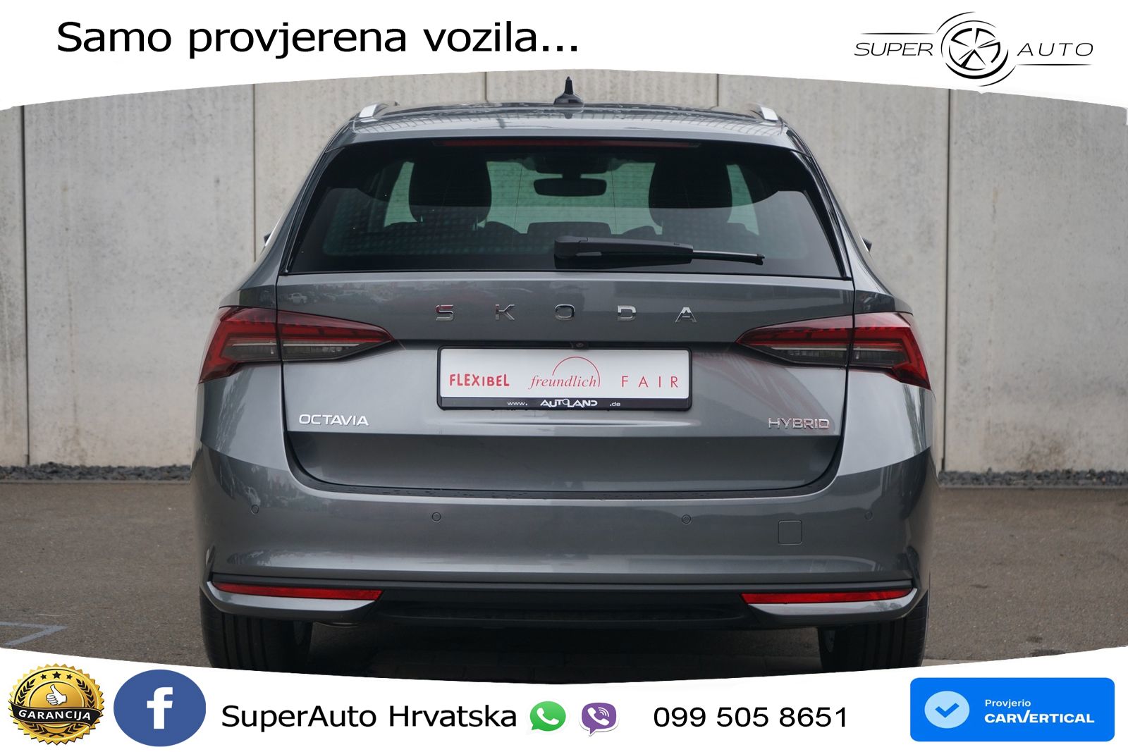 Škoda Octavia Combi 1.5 TSI (150 KS) DSG LED+GR SJED+ACC