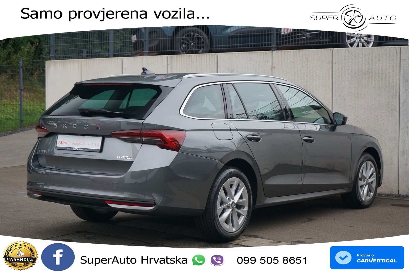 Škoda Octavia Combi 1.5 TSI (150 KS) DSG LED+GR SJED+ACC