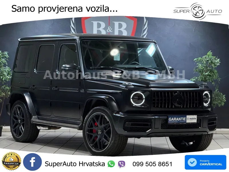 Mercedes AMG G 63 Long V8 (585 KS) 4MATIC 9G-TRONIC AMG SPEEDSHIFT PLUS ZRAČNI+ACC+4xGR SJED+360