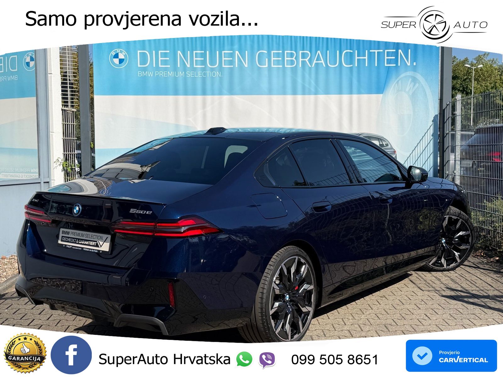 BMW 550e (489 KS) xDrive Steptronic M Sport LED+GR SJED+ACC