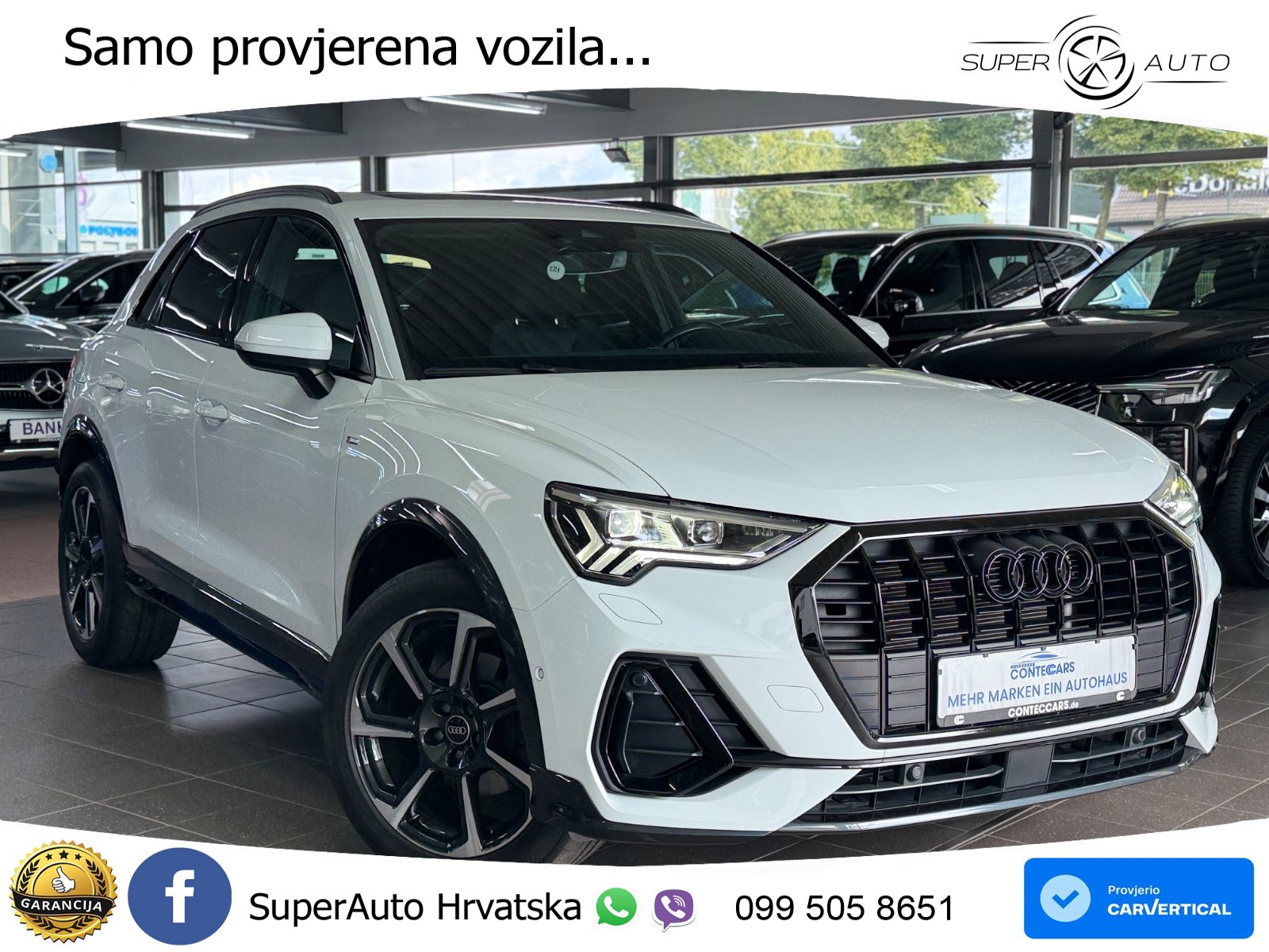Audi Q3 35 TFSI (150 KS) S tronic S line MATRIX+GR SJED+KAM