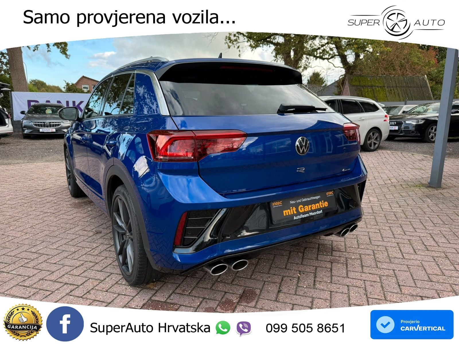 Volkswagen T-Roc R 2.0 TSI (300 KS) OPF 4M DSG LED+GR SJED+ACC