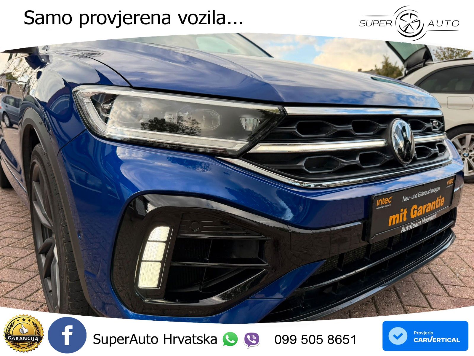 Volkswagen T-Roc R 2.0 TSI (300 KS) OPF 4M DSG LED+GR SJED+ACC
