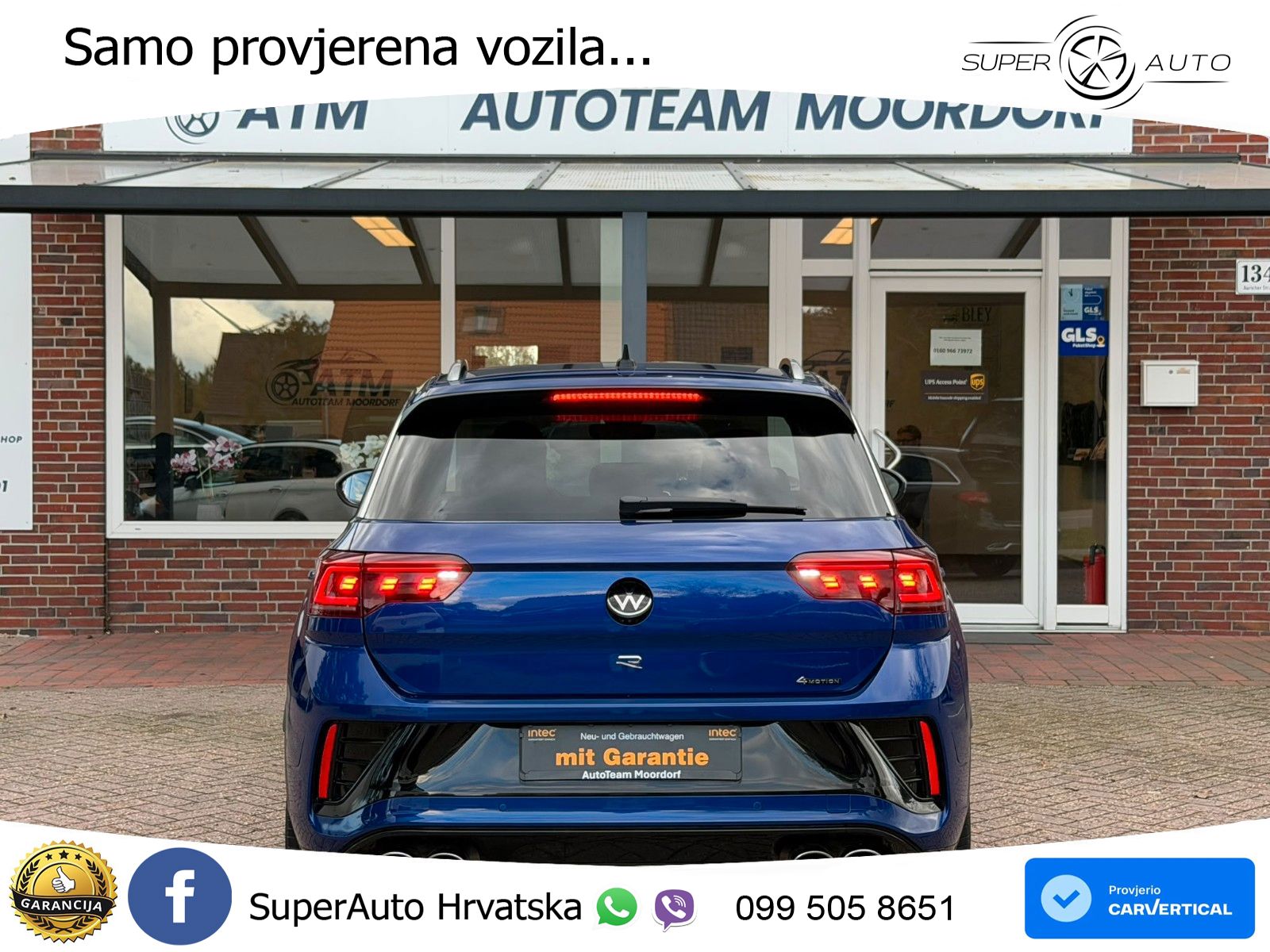 Volkswagen T-Roc R 2.0 TSI (300 KS) OPF 4M DSG LED+GR SJED+ACC