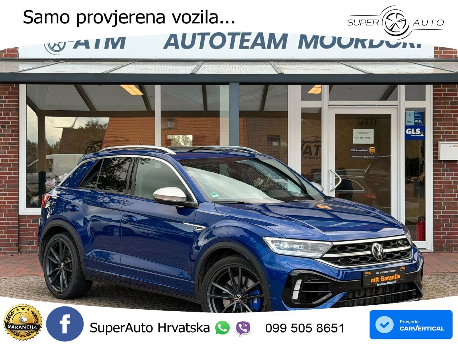 Volkswagen T-Roc R 2.0 TSI (300 KS) OPF 4M DSG LED+GR SJED+ACC