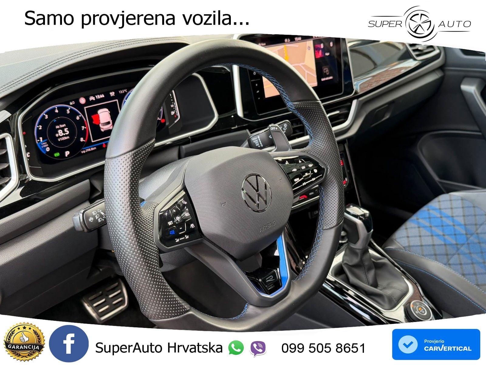 Volkswagen T-Roc R 2.0 TSI (300 KS) OPF 4M DSG LED+GR SJED+ACC