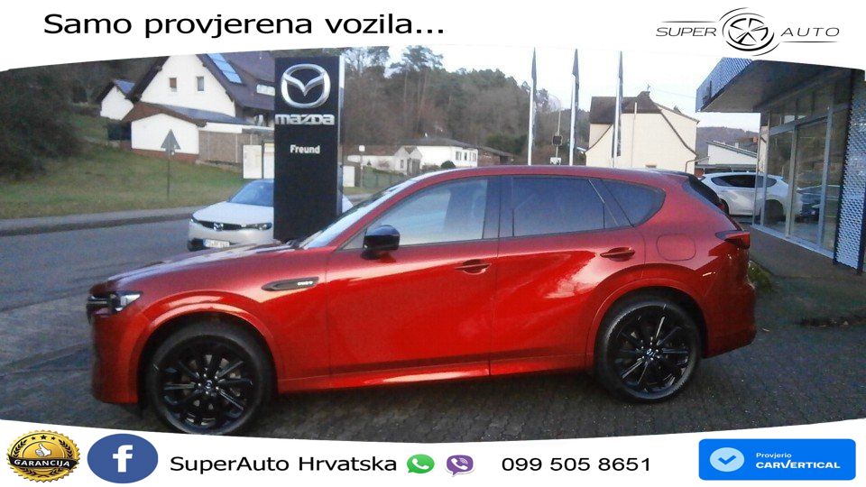 Mazda CX-60 2.5 e-Skyactiv (328 KS) AWD Automatic LED+GR SJED+ACC