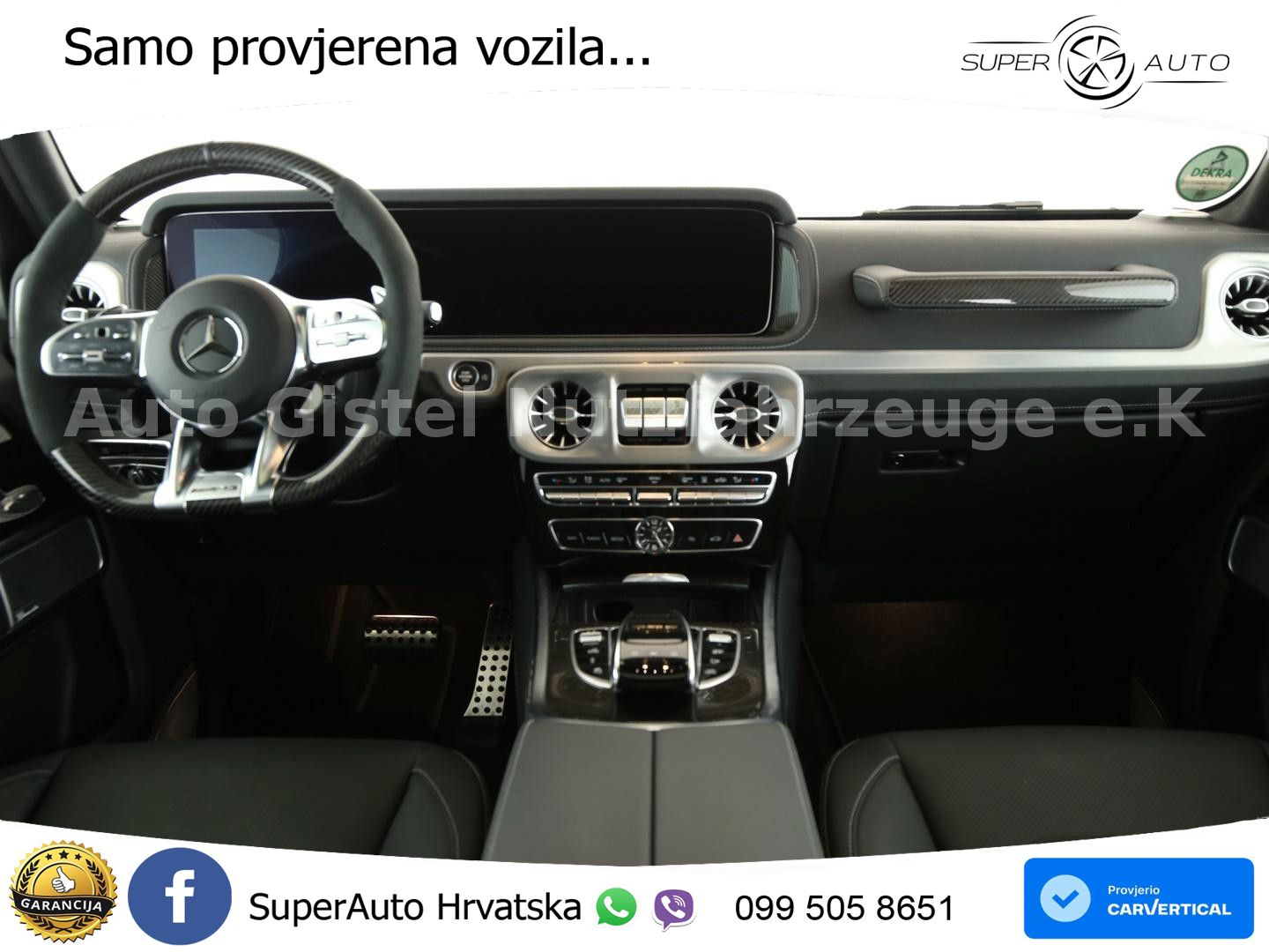 Mercedes AMG G 63 Long V8 (585 KS) 4MATIC 9G-TRONIC AMG SPEEDSHIFT TCT ACC+GR SJED+360+PANO