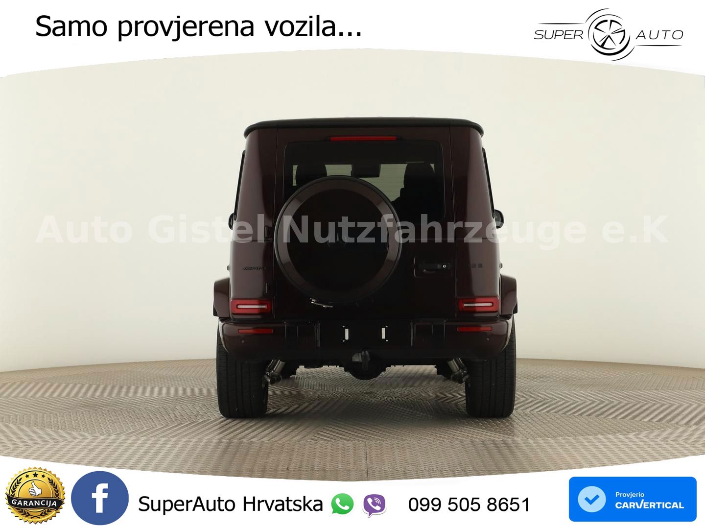 Mercedes AMG G 63 Long V8 (585 KS) 4MATIC 9G-TRONIC AMG SPEEDSHIFT TCT ACC+GR SJED+360+PANO