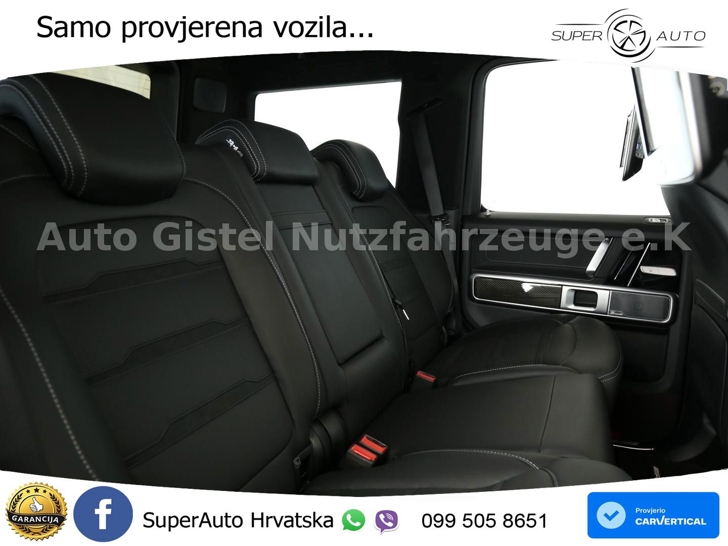 Mercedes AMG G 63 Long V8 (585 KS) 4MATIC 9G-TRONIC AMG SPEEDSHIFT TCT ACC+GR SJED+360+PANO