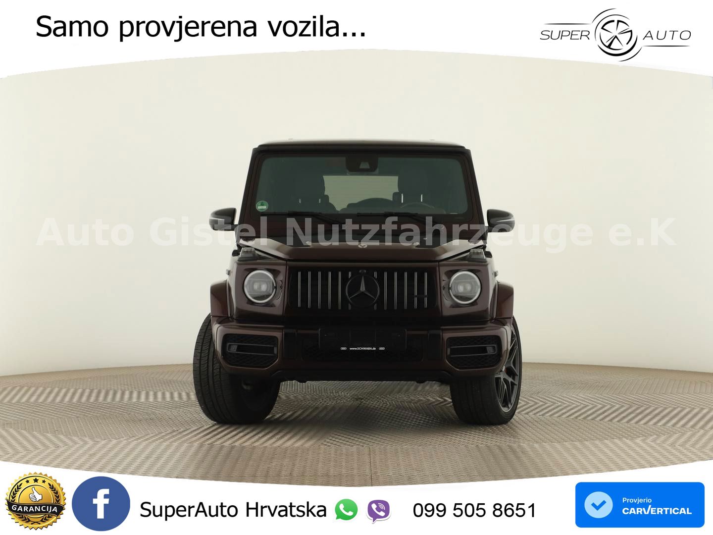 Mercedes AMG G 63 Long V8 (585 KS) 4MATIC 9G-TRONIC AMG SPEEDSHIFT TCT ACC+GR SJED+360+PANO