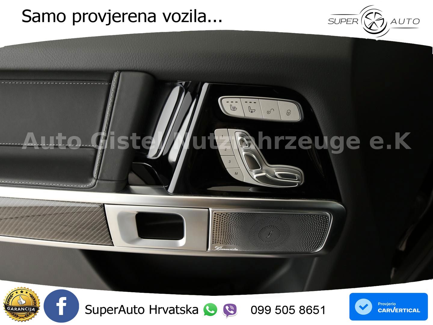Mercedes AMG G 63 Long V8 (585 KS) 4MATIC 9G-TRONIC AMG SPEEDSHIFT TCT ACC+GR SJED+360+PANO