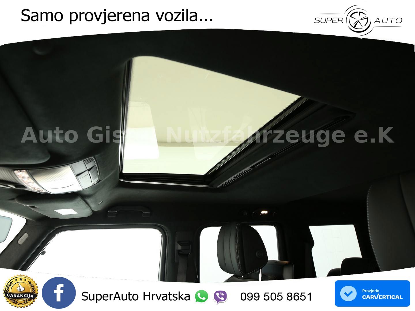 Mercedes AMG G 63 Long V8 (585 KS) 4MATIC 9G-TRONIC AMG SPEEDSHIFT TCT ACC+GR SJED+360+PANO