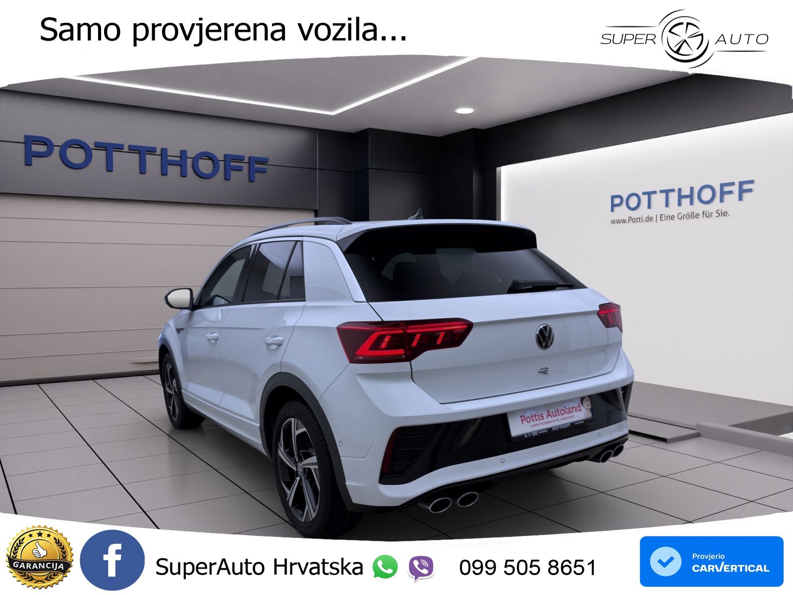Volkswagen T-Roc I R 2.0 TSI (300 KS) OPF 4M DSG LED+GR SJED+ACC