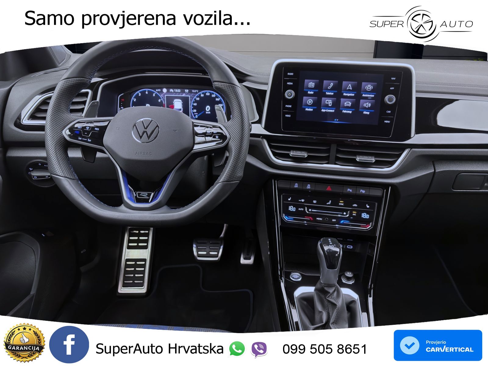 Volkswagen T-Roc I R 2.0 TSI (300 KS) OPF 4M DSG LED+GR SJED+ACC