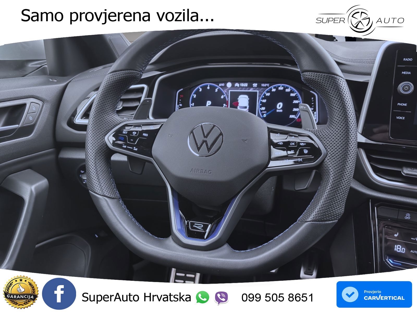 Volkswagen T-Roc I R 2.0 TSI (300 KS) OPF 4M DSG LED+GR SJED+ACC