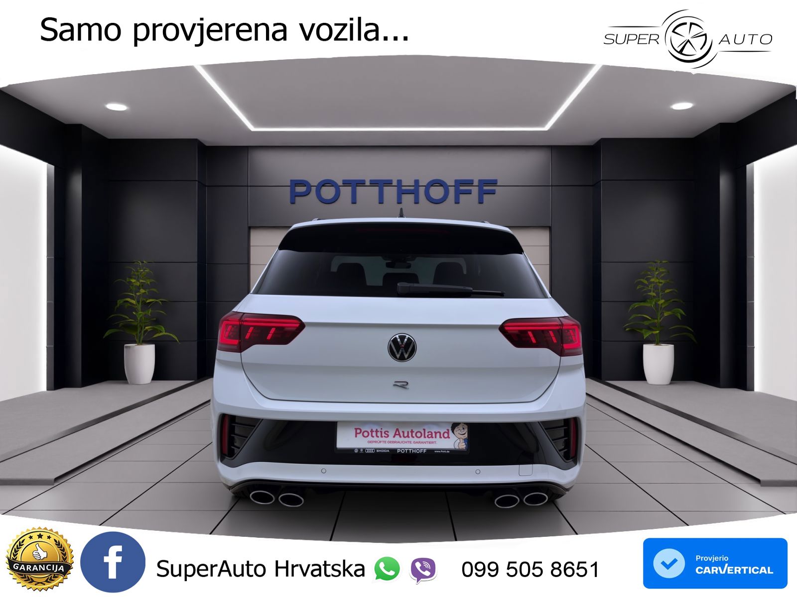 Volkswagen T-Roc I R 2.0 TSI (300 KS) OPF 4M DSG LED+GR SJED+ACC