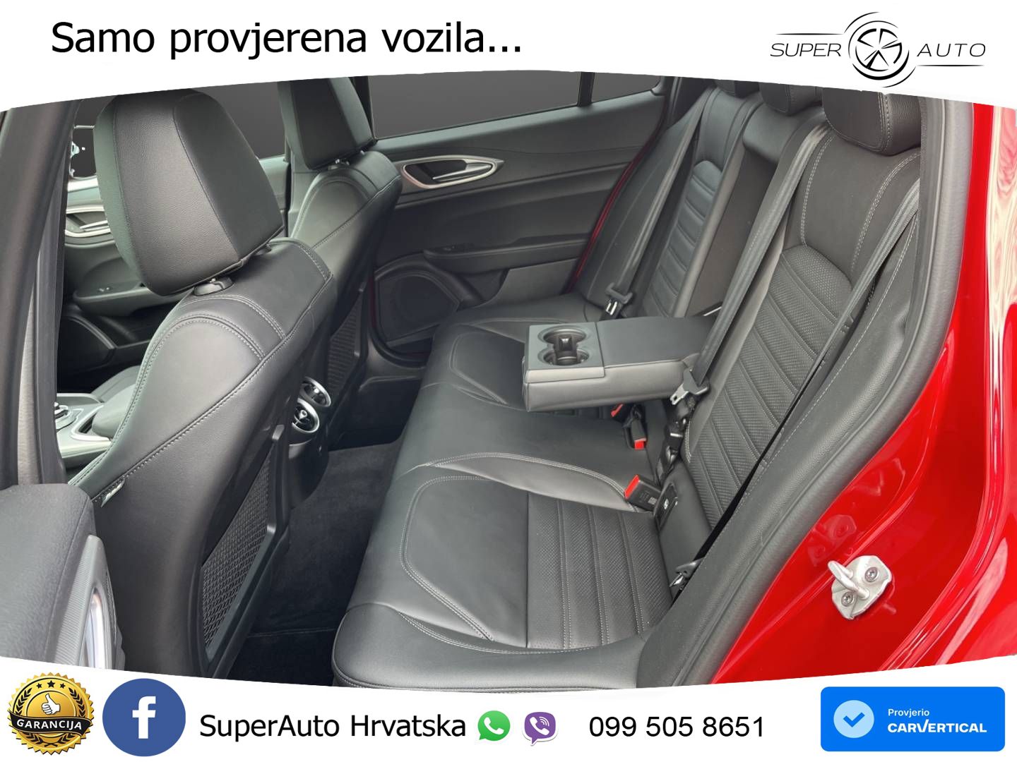 Alfa Romeo Giulia 2.0 Turbo (280 KS) Q4 Automatic LED+GR SJED+ACC